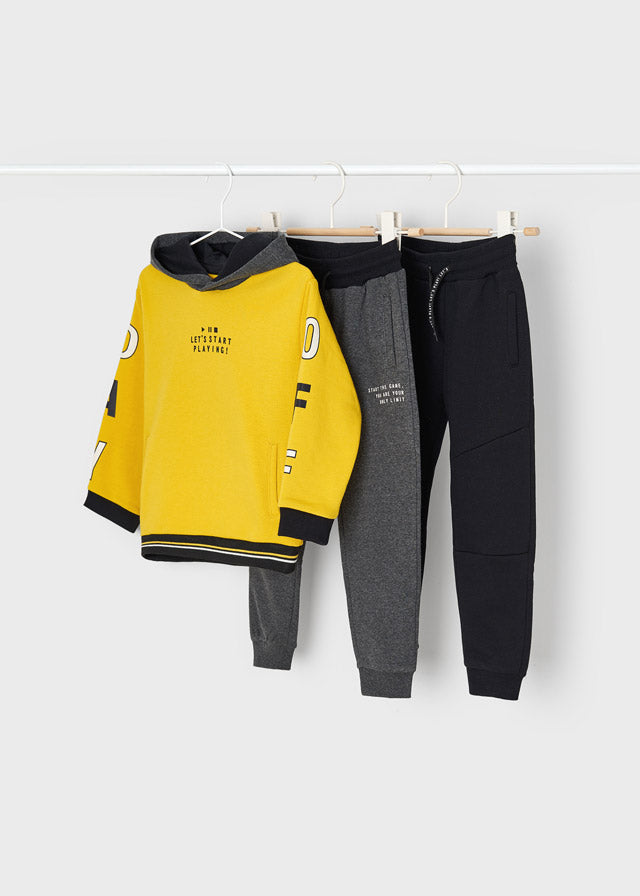Pants con 2 pantalones para niño Oro SKU-4851
