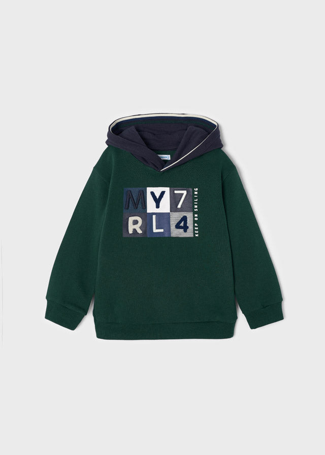 Sudadera bordada para niño sku 4454 Color 11 Jade