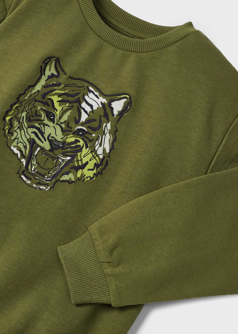 Sudadera con motivo estampado para niño OLIVA SKU 3448