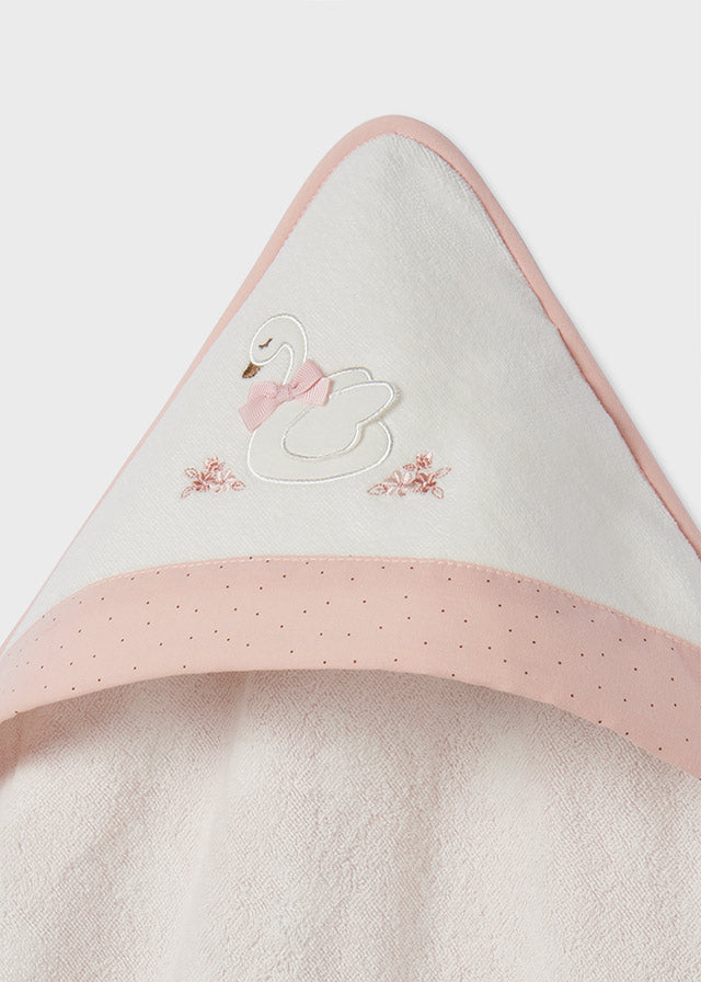 Toalla bordado bebé-Rosa baby SKU-9225