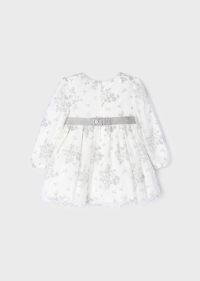 Vestido de tul para bebé Crudo SKU-2939
