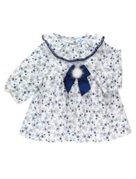 Vestido de algodón organico cuello