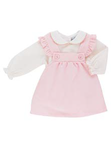 Vestido de 2 piezas peto
