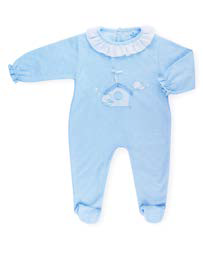 Cubrepañal con moño decorativo