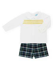 Conjunto pantalon corto y camisa