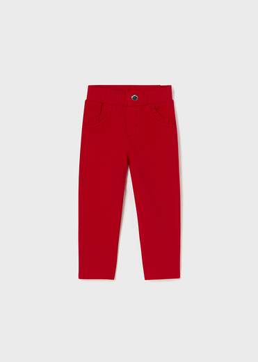 Pantalon Punto Basico 550 Color 69 Rojo