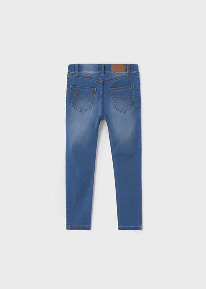 Pantalon Cerrado Tejano Basico Sku 577 Color 91 Claro