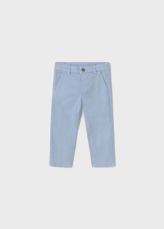 Pantalon chino sarga basico