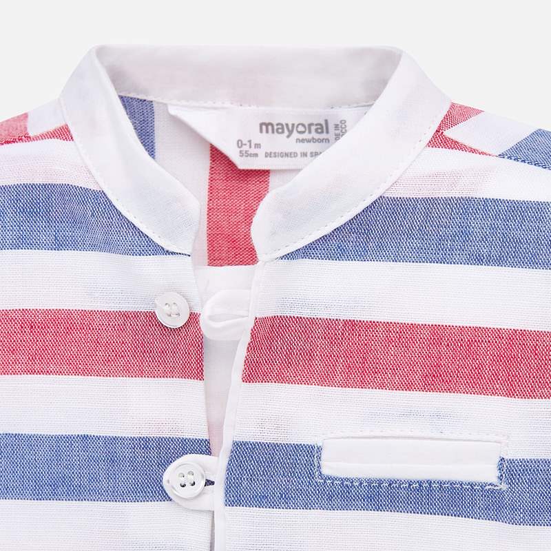 Conjunto 2 Pz Short para recién nacido MAYORAL Ref 1267/ Crd-Rayas