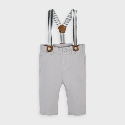 Tirantes y Pantalón para bebé niño Conjunto 2 Pz MAYORAL Ref. 10/2565/ Vapor