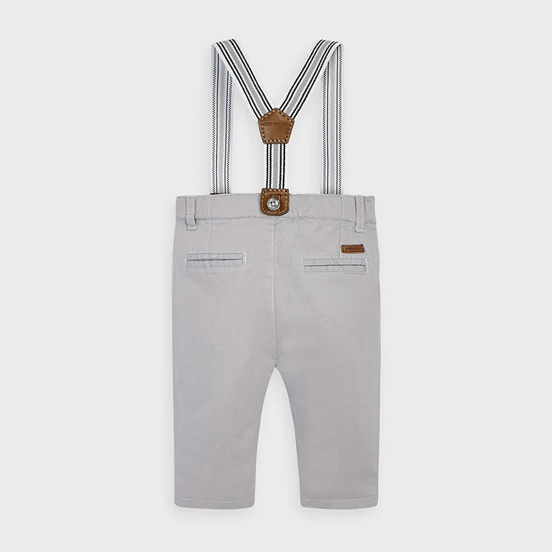 Tirantes y Pantalón para bebé niño Conjunto 2 Pz MAYORAL Ref. 10/2565/ Vapor