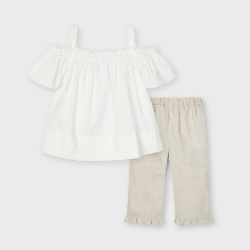 Conjunto 2 Piezas Blusa PantalonSku 3561 Color 10 Piedra