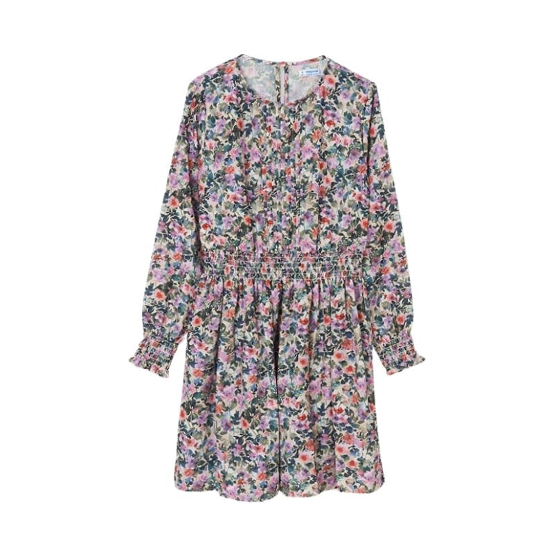 Vestido Estampado Flores SKU 7913 Color 7 Lila