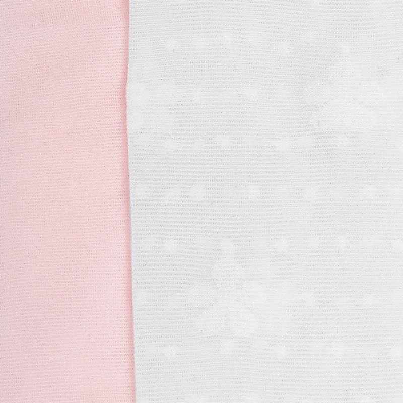 Set de 2 medias para bebé MAYORAL SKU 10130 Color 82 Rosa/Blanco
