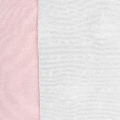 Set de 2 medias para bebé MAYORAL SKU 10130 Color 82 Rosa/Blanco