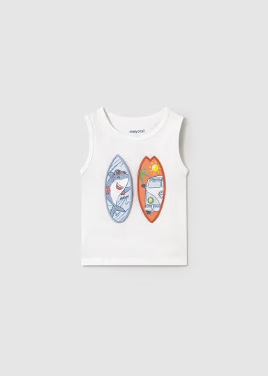 Camiseta tirantes play tablas