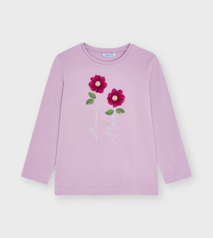 Camiseta para niña SKU 4013 Color Lila