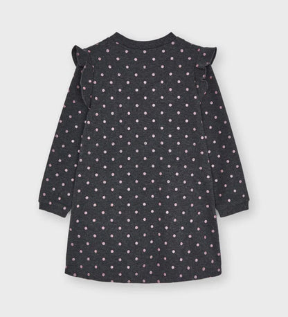 Vestido de manga larga para chica MAYORAL Ref. 4938/39 Plomo Vig