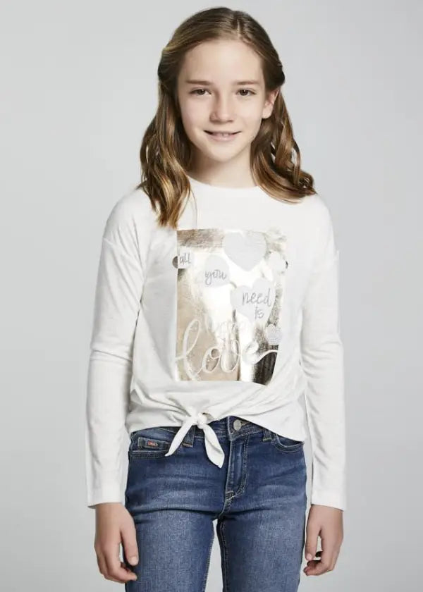 Camiseta para chica MAYORAL Ref. 7087/70 Lino