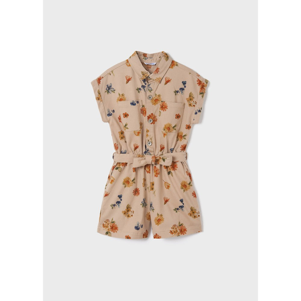 Vestido Mono para chica MAYORAL Ref. 6826/7 Tostado