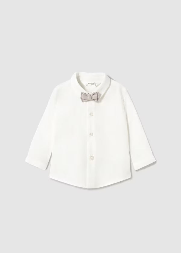 Camisa m/l pajarita