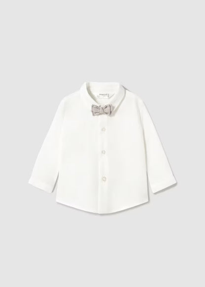 Camisa m/l pajarita