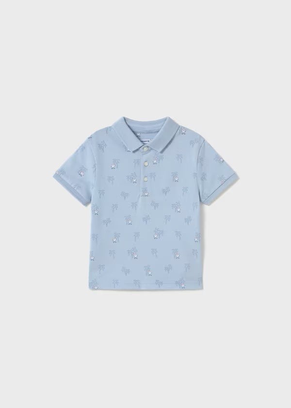 Polo manga corta estampado