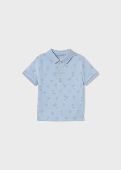 Polo manga corta estampado