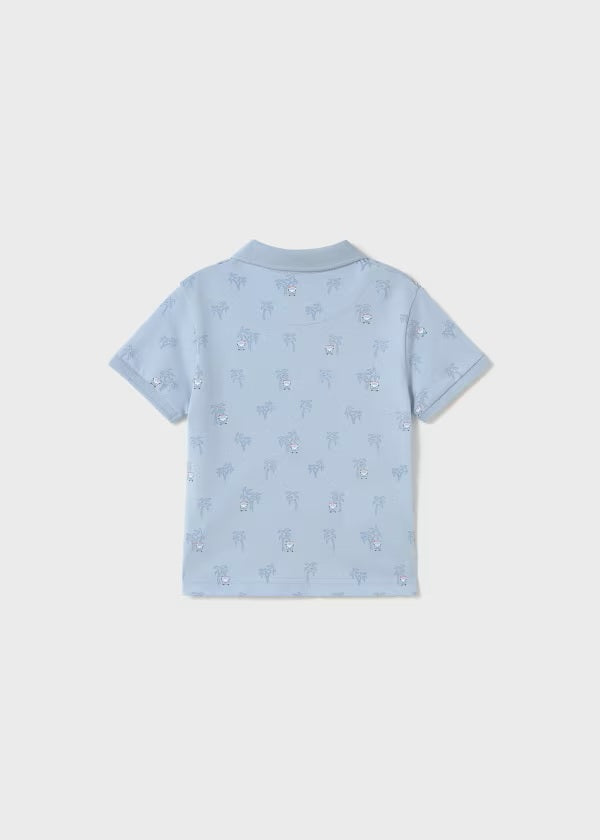 Polo manga corta estampado