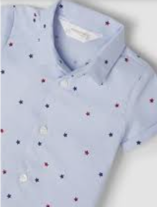 Camisa M/C Mayoral Ref 1181- 32 Celeste