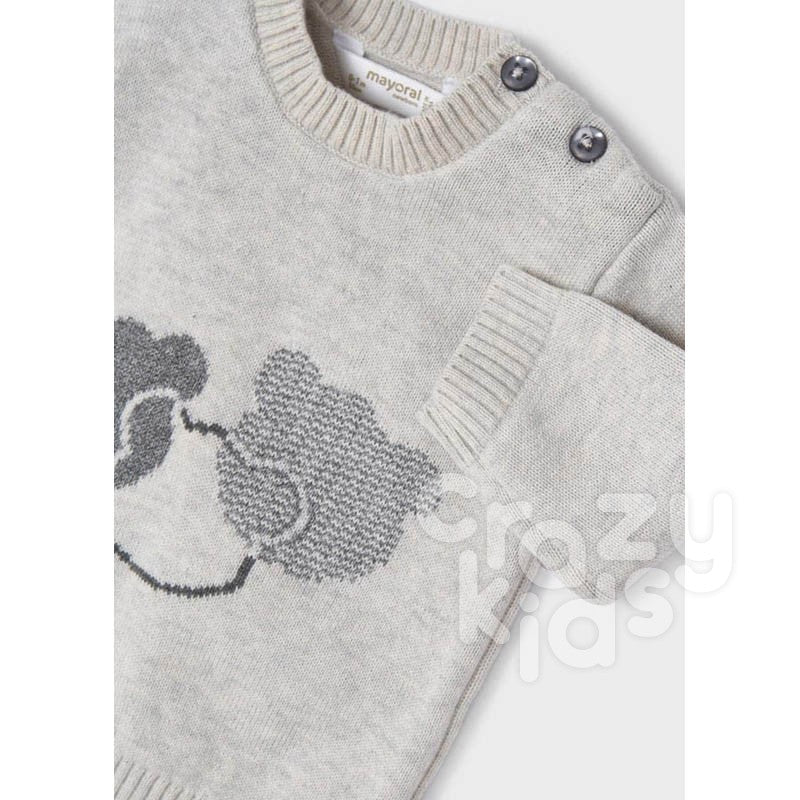 Conjunto 2 Pz Conjunto Polaina Tricot MAYORAL Ref. 23/2507/11 Titanio me