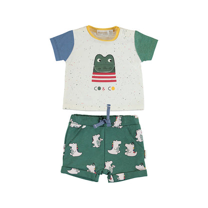 Conjunto pantalon corto y polo