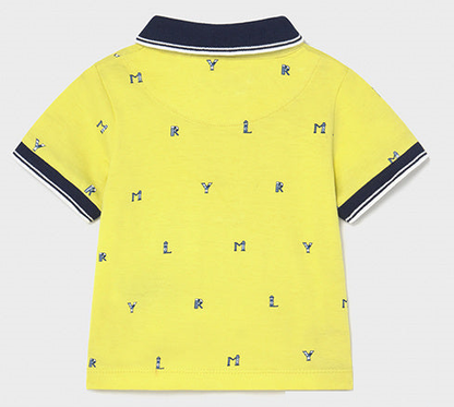 Camisa Polo Serigrafia MAYORAL Ref 1254-54 Amarillo