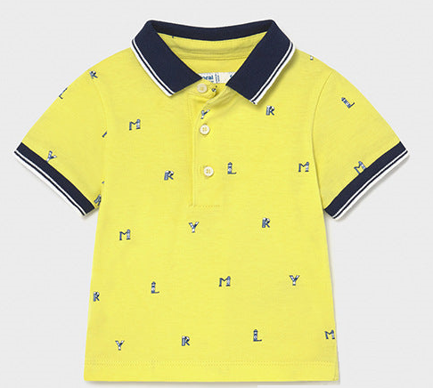 Camisa Polo Serigrafia MAYORAL Ref 1254-54 Amarillo