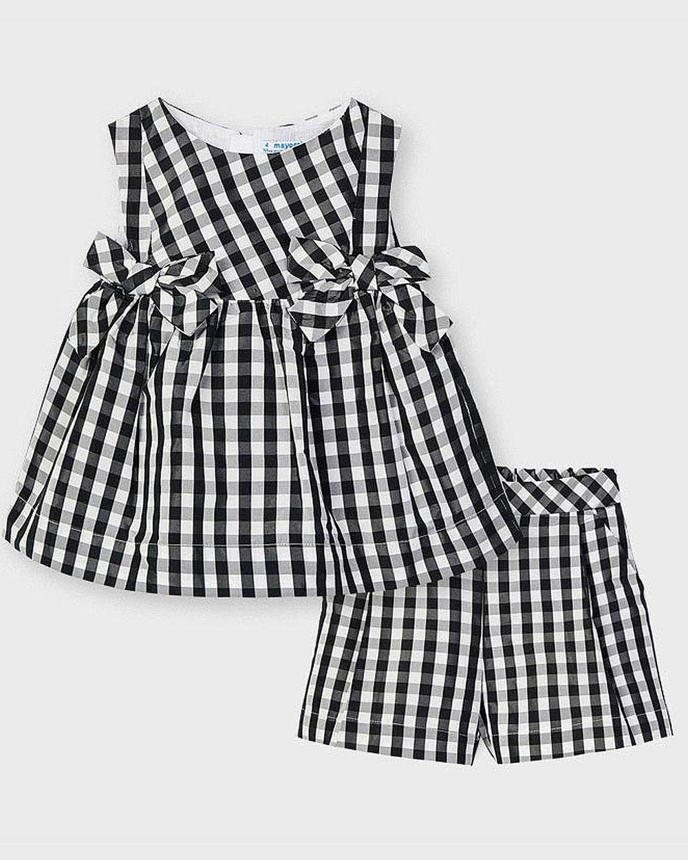 Conjunto 2 Piezas Bermuda Blusa Sku 3222 Color 57 Negro