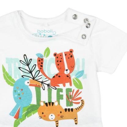 Ranita Boboli para niño MAYORAL Ref 137056/1100 Blanco