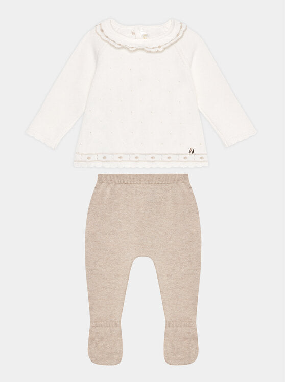 1528 conjunto tricot 2 pzs
