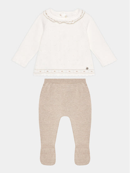 1528 conjunto tricot 2 pzs