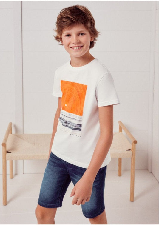 Playera para chico NUKUTAVAKE Ref. 6020/10 Blanco
