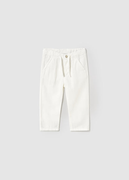 Pantalon lino relaxed