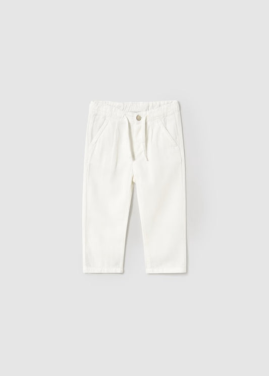 Pantalon lino relaxed