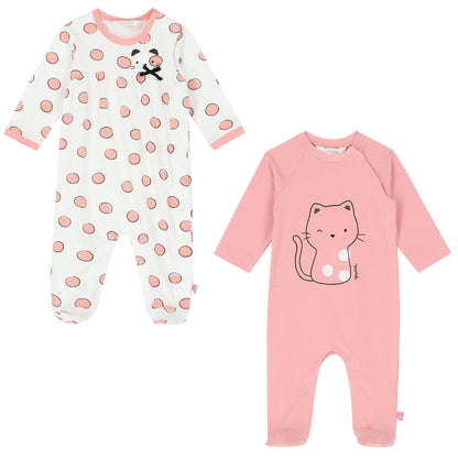 Pijama Conjunto 2 pz para recién nacido MAYORAL ECOFRIENDS Ref. 22/1617/10 Blossom