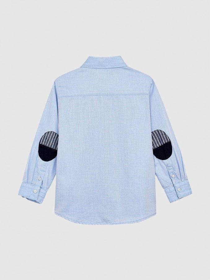 Camisa Celeste Sku 3171  Color 19 Celeste