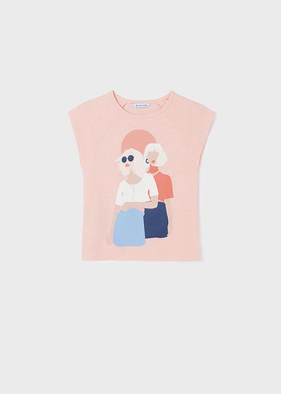 Camiseta Grafica Sku 6030 Color Nude
