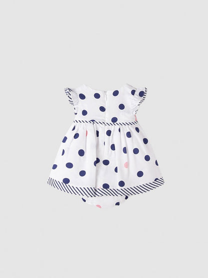 Vestido Estampado Sku 1874 Color Blanco