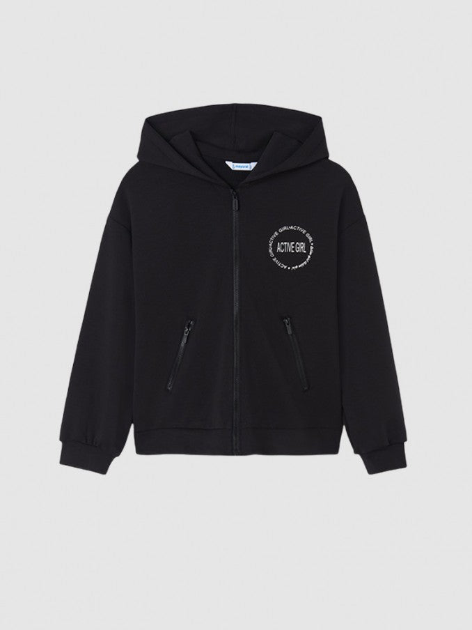 Sudadera Sku 6423 Color Negro