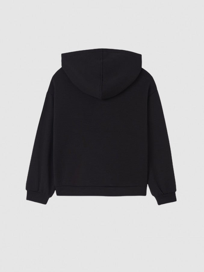 Sudadera Sku 6423 Color Negro