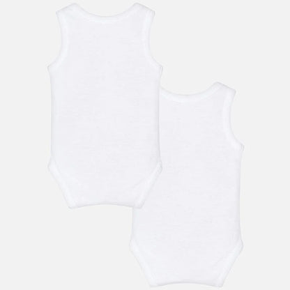 Body para bebé recien nacido Set 2 pz MAYORAL Ref. 1719/43 Blanco