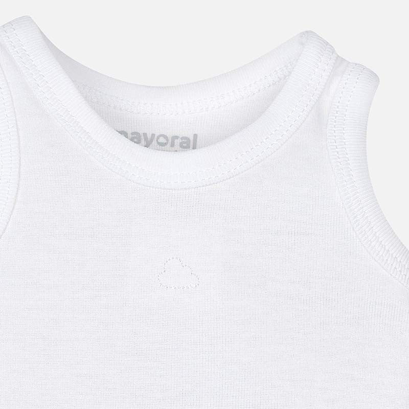 Body para bebé recien nacido Set 2 pz MAYORAL Ref. 1719/43 Blanco