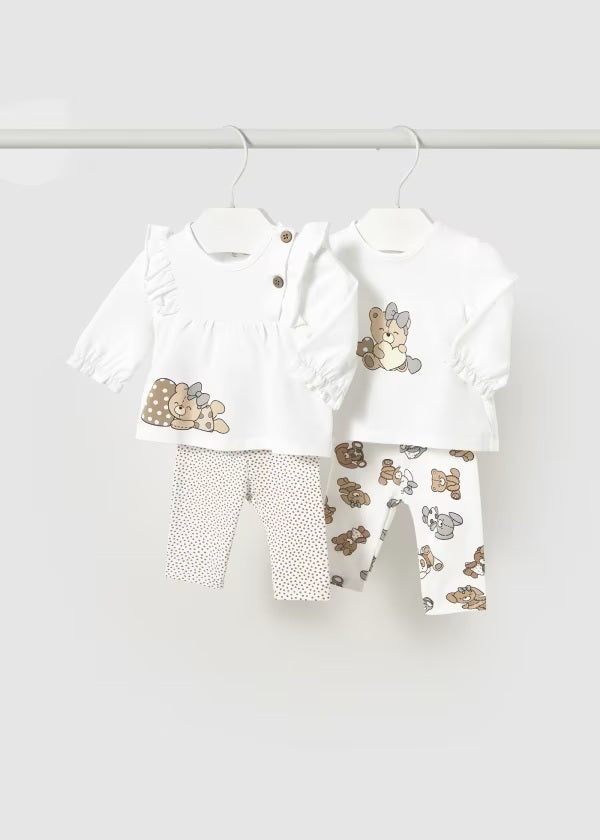Conjunto leggings 4 piezas